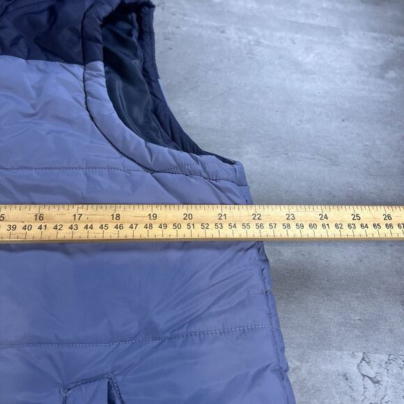 Southern Proper Puffer Vest Men‎ Large Blue Down Quilted Shell Sleeveless Preppy - Picture 5 of 7